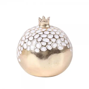 Escultura de estilo americano lujoso de la más alta calidad, escultura de árbol de diseño antiguo de Color dorado y blanco para decoración de sala de estar - Product Image 3