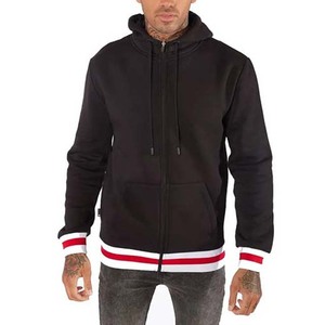 Precio barato sudaderas con capucha para hombre con cremallera de color personalizado Casual Basics sudaderas con capucha para hombre para adultos 100% sudaderas con capucha de algodón para hombre para la venta - Product Image 1