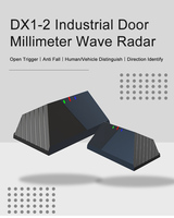 Sensor Radar Gerbang Industri Microbrain Bahan PVC Tahan Air IPX4 Jarak Deteksi 0-8m untuk Industri Berkecepatan Tinggi