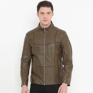Nueva Edición de chaqueta de cuero para hombres de buena calidad, variedad exigible, mejor fabricante, chaqueta de cuero para hombres - Product Image 1