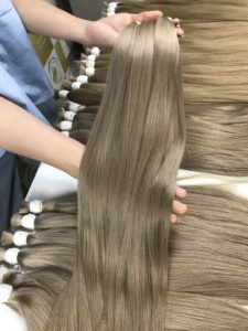 Cheveux de couleur brun froid 100% brut vietnamien Bonsweave luxe toutes couleurs cheveux vierges os raides Extensions de cheveux humains vague naturelle - Product Image 6