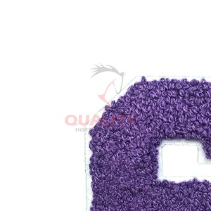 New Latest Custom Chenille Embroidery Patches Custom Chenille Patch Letter Patch for Jacket Hat Clothing in Bulk Quantity - Product Image 4