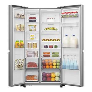 Refrigerador y Congelador Side-by-Side Total No Frost Silver Clase E MS91668DIE Dimensiones 91x71.7x179.5cm - Product Image 2