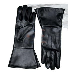 ถุงมือหนังยาวถึงข้อมือแบบรักษ์โลก พร้อมบริการตรวจจับเข็ม ถุงมือหนังสำหรับชุดยูนิฟอร์มบุรุษ ถุงมือหนังปลายแขนยาว - Product Image 1