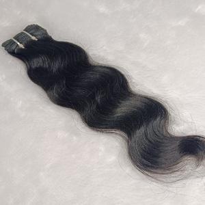 Extensiones de onda sin enredos Extensión de cabello humano de un solo donante para niñas y mujeres - Product Image 1