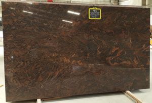 Bash Paradiso Pulido Diseño moderno Piedra natural Granito de losa grande para uso en el piso de la cocina y el baño - Product Image 4