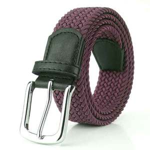 Cinturones de tela para montar a caballo elásticos, tejido de alta calidad, personalizado, multicolor, a la moda, venta al por mayor, unisex - Product Image 3