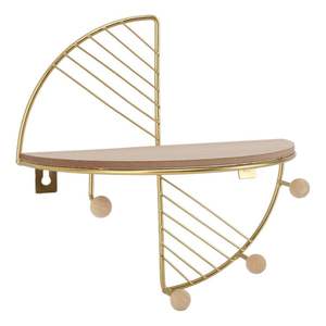 Belles étagères murales en métal décoratives légères et faciles d'accès pour la décoration de la salle de bain et du salon - Product Image 5