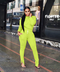 ชุดวอร์มผ้านุ่มสำหรับผู้หญิงเสื้อมีฮู้ดผ้าสัมผัสด้านบนพร้อมกางเกงเชือกผูกเหมาะสำหรับการวิ่งออกกำลังกายโยคะฟิตเนสหรือสวมใส่ทุกวัน - Product Image 4