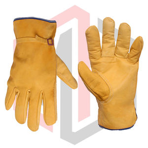 ถุงมือยางลาเท็กซ์ทนความร้อนอย่างดี ป้องกันไฟฟ้าสถิต ใช้ได้ทั่วไป สำหรับงานเชื่อมอาร์กอน สายรัดปรับแต่งได้ ถุงมือทำงาน - Product Image 4