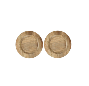 Assiette de présentation en bois d'acacia sculptée en blanc, assiette à fromage et pizza, assiette de présentation en bois pour la nourriture, vente en gros - Product Image 5