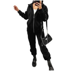 Trajes de chándal de mujer transpirables de alto impacto de calidad superior Diseño personalizable con capucha Venta caliente Mejor precio Diseño personalizable - Product Image 5