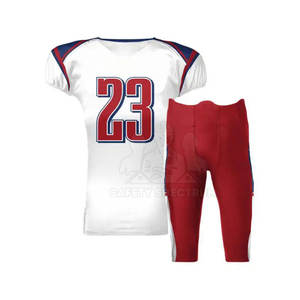 Uniforme de Fútbol Americano de Color Sólido, Secado Rápido, Personalizado - Product Image 2