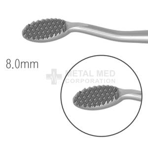 Fichier d'os dentaire orthodontique de qualité supérieure Instrument en acier inoxydable de qualité médicale Manuel Fabriqué à la main Réutilisable Sécurité Métal Med - Product Image 4
