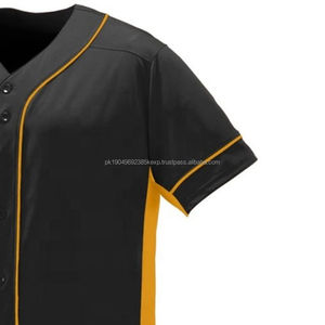 Camiseta de béisbol de manga corta de alta calidad para hombre, camiseta de béisbol cómoda y ligera de última moda con tasa ajustable - Product Image 3