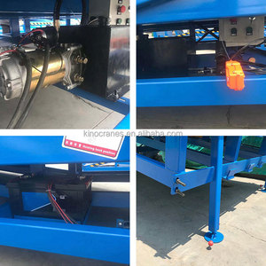 Rampe de quai de chargement mobile à ciseaux hydraulique rampe de conteneur en acier pour chariot élévateur à fourche à usage domestique hôtels restaurants fermes courant alternatif - Product Image 3