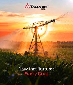 Tubería de HDPE TERAFLOW para Agricultura y Agua Potable, PE100 PN6, 200 mm de Diámetro, Anti-UV, Duradera, Ecológica, Flexible, Ligera, ISI - Product Image 1