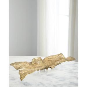 Feuille noire plat intérieur décoration de la maison accessoires bols en métal fruits présentoir repas accessoires de service bol décoratif - Product Image 4