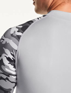 Camiseta Deportiva de Compresión para Hombre, Protección UV, para Gimnasio, Fitness, Yoga, Secado Rápido, Transpirable, Elástica, Manga Larga, Personalizada - Product Image 3