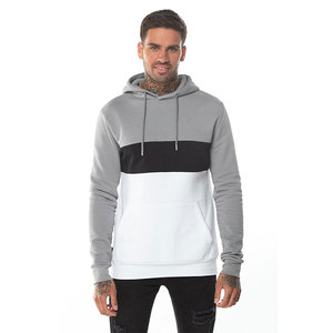 Nouveauté Vente Chaude Sweat à Capuche Personnalisé avec Logo Devant Tissé 100% Coton Imperméable Motif à Carreaux Coupe Classique Vêtement d'Hiver Homme - Product Image 1