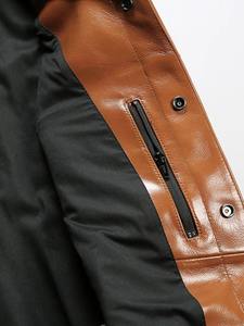 Gilet de mode pour homme très vendu, cuir véritable personnalisé de qualité supérieure, coupe en gros, multi-poches, gilet en cuir de vache pour homme - Product Image 3