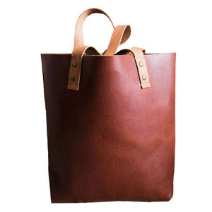 2023 femmes en cuir véritable grande capacité simple épaule bandoulière sac à main fermeture à glissière pliable deux caractéristiques à la mode - Product Image 1