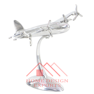 Escultura de Mesa de Avión Volador Moderna de Alta Calidad, Diseño Abstracto de Metal para Oficina, Escuela, Escritorio, Calidad de Fundición, Armadura - Product Image 2