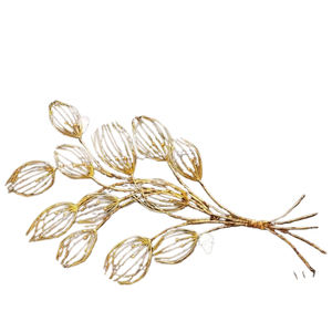 Regalos de lujo montados en la pared decorativos de arte Premium exclusivos para sala de estar diseño moderno estilo de arte de pared de Metal de hierro hecho en La India - Product Image 2