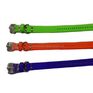 Collar de silicona para perro, accesorio de lujo, multicolor, impermeable, ligero, de PVC - Product Image 1