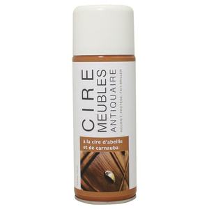 Puck 400ml Wood Wax Spray Nourrit Protège Améliore la finition du bois naturel avec des cires d'abeille et de carnauba Professional Furniture Car - Product Image 1