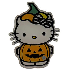 Carreaux de cils en acrylique personnalisables pour Halloween Pince à épiler ovale Design durable Carreaux de cils personnalisés en forme de citrouille et de chat - Product Image 1