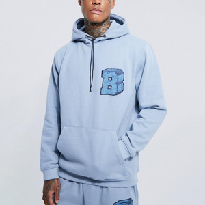 Ensemble short deux pièces écologique personnalisable survêtement de fitness pour hommes marque privée tenue de piste Logo imprimé hiver - Product Image 6