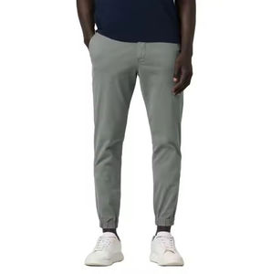 Pantalons de survêtement pour hommes de qualité supérieure avec taille élastique, usage décontracté en plein air, toile 100% coton, vente en gros au Pakistan - Product Image 1