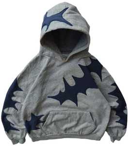 Sweat-shirt unisexe personnalisable 100% coton imperméable à séchage rapide uni délavé à l'acide brodé style vintage décontracté logo personnalisé hiver - Product Image 6