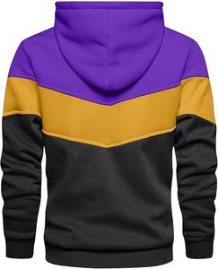 Sweat à capuche classique en molleton de coton pour hommes 460 GSM intérieur chaud épais parfait pour la mode décontractée OEM ODM broderie logo Sweatshirts - Product Image 2