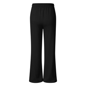 Wholesale Fashion Design Casual Straight Leg Flared <b>Pants</b> <b>Women</b> Sweatpants Custom Cotton <b>Fleece</b> Flat Flared <b>Pants</b> for <b>Women</b> - Product Image 3