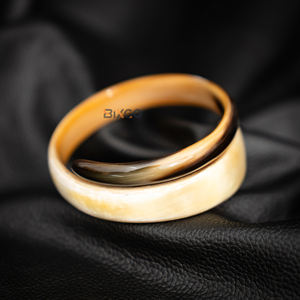 กำไลข้อมือเขาควายแบบบิดเกลียวเคลือบสีแดงพรีเมี่ยมกำไลข้อมือแฟชั่นทำมือจากเวียดนาม - Product Image 4