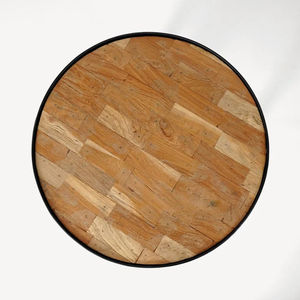 Table de nuit en bois massif table basse pliable pour la décoration intérieure meubles de salle à manger et de salon table d'appoint meubles de chambre - Product Image 6