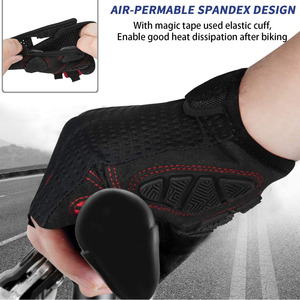 ถุงมือขี่จักรยานครึ่งนิ้วถุงมือขี่จักรยานแบบครึ่งนิ้วถุงมือขี่จักรยานแบบกำหนดเองราคาถูกรับประกันคุณภาพโรงงาน - Product Image 6