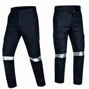 กางเกงสะท้อนแสงราคาโรงงาน ขายดี กางเกงทำงานสะท้อนแสงสำหรับผู้ชาย ทนทาน เหมาะสำหรับกิจกรรมกลางแจ้ง - Product Image 1