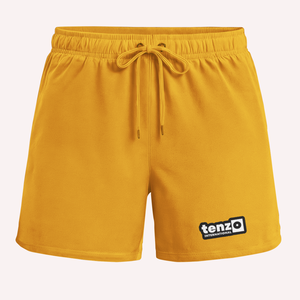 Pantalones Cortos Deportivos de Poliéster de Secado Rápido para Hombre, Cintura Elástica con Cordón, para Entrenamiento, Gimnasio, con Logotipo Personalizado, Tenzo Intl 2026 - Product Image 3