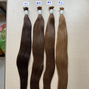 ผมต่อจากมนุษย์เวียดนามแบบตรง100กรัมสีเข้มหลายสีผมบริสุทธิ์เกรดทั้งหมด - Product Image 2