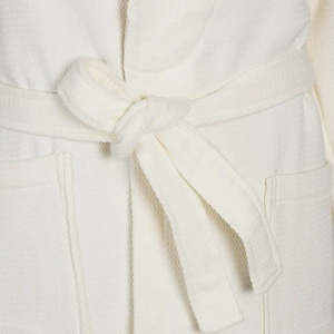 Peignoir d'hôtel de haute qualité vêtements de nuit pour hommes femmes pur coton absorbant à séchage rapide brodé Logo peignoir du Bangladesh - Product Image 4