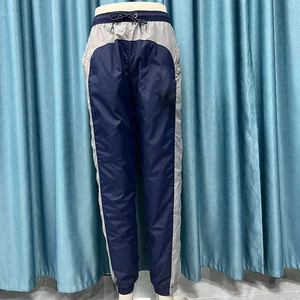 2025 survêtement coupe-vent pour hommes de qualité supérieure survêtements étanches à l'eau brillants pour hommes avec logo et emballage personnalisés - Product Image 5