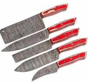 Prix de gros 1 pièce Couteau de chef Santoku moderne en bois et acier inoxydable de marque personnalisée avec étui en cuir - Product Image 6