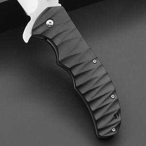 Venta al por mayor personalizado OEM ODM cubertería fábrica Damasco punto de caída mango personalizado al aire libre Camping caza autodefensa cuchillo - Product Image 5