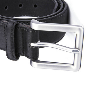2023 Cow Hide Leather Grey <b>Belt</b> Steel Buckle Adjustable Men's Luxury Wrap <b>Belt</b> - Product Image 2