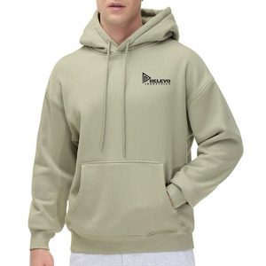 Nouveau sweat à capuche en molleton streetwear personnalisé de haute qualité, hiver, délavé à l'acide, délavé au soleil, effet usé, double couche, uni, personnalisé - Product Image 1