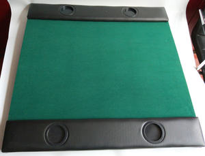 Mesa de póker plegable y portátil de lujo, moderna, personalizada, plegable, de mejor calidad - Product Image 5