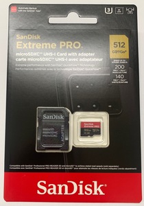 SDSQXCD-512G-GN6MA nouvelle carte mémoire SDHC Extreme Pro 512 Go Classe 10 Speed - Product Image 2